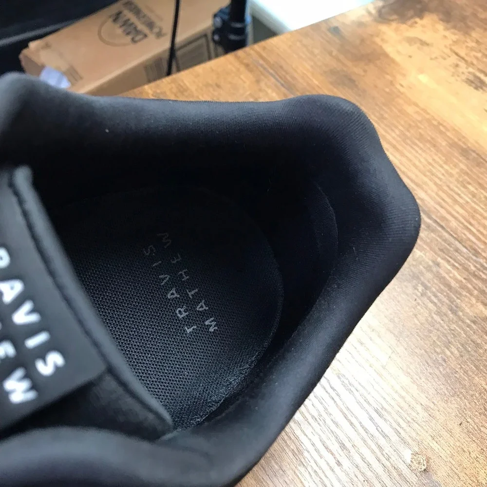 Travis Mathew The Daily 2.0 Woven Sneakers Mens 13 Black Low Top Golf Shoes